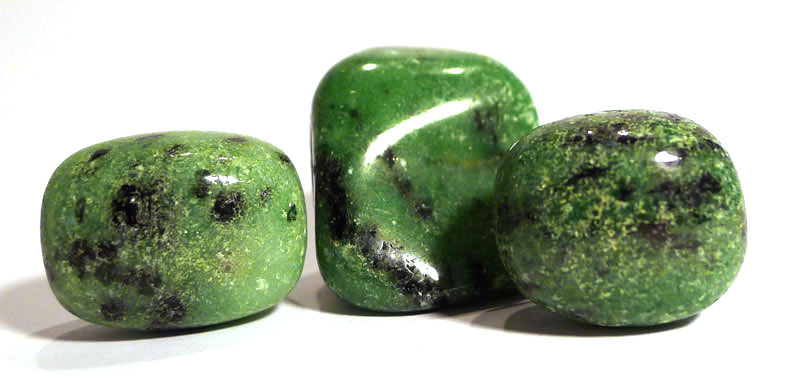 Green Zoisite Tumble Stone
