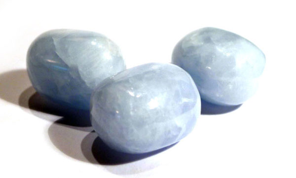 Blue Calcite Tumble Stone 1