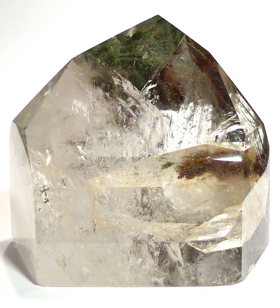 Quartz Prism, large with Chlorite Phantoms and other inclusion